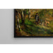 Riproduzione del dipinto Jules Le Cœur e i suoi cani nella foresta di Fontainebleau - Pierre-Auguste Renoir
