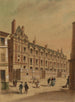Maison abbatiale à l'angle de la rue de l'Abbaye, de la rue Cardinale et du passage de la Petite-Boucherie, 6e arrondissement - Jules-Adolphe Chauvet — vista dell’opera