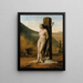 Blandine all'anfiteatro di Lione - Jules-Antoine Duvaux — quadro incorniciato alla parete