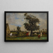 Cavalli Sotto un Melo - Jules-Jacques Veyrassat — quadro incorniciato alla parete