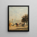 Jules il Carro di fieno - Jules-Jacques Veyrassat — quadro incorniciato alla parete