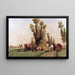 Faneurs se riposando - Jules-Jacques Veyrassat — quadro incorniciato alla parete