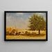 I mietitori - Jules-Jacques Veyrassat — quadro incorniciato alla parete