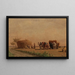 Faneurs al riposo - Jules-Jacques Veyrassat — quadro incorniciato alla parete
