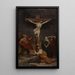 Christ en croix - Jules-Joseph Dauban — quadro incorniciato alla parete