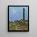 Coppia al crepuscolo - Jules Adler — quadro incorniciato alla parete