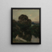 Serenità - Jules Alexis Muenier — quadro incorniciato alla parete