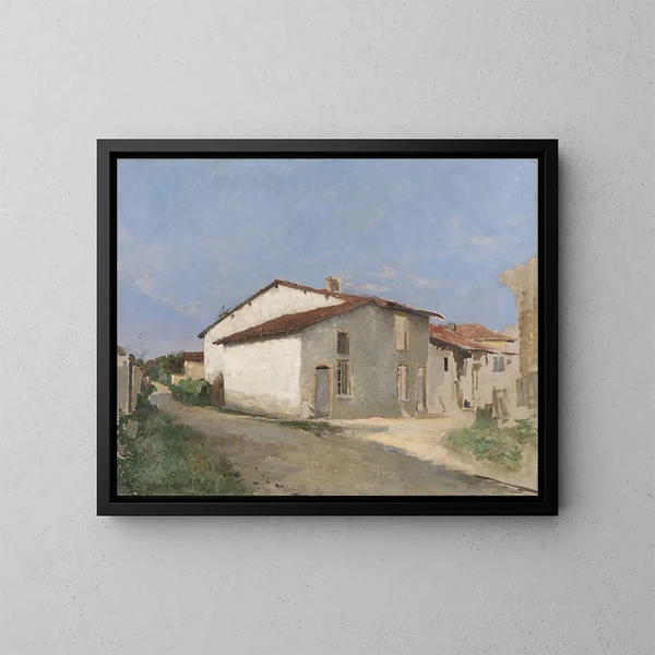 Rue à Damvillers - Jules Bastien-Lepage — quadro incorniciato alla parete