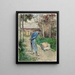 Il Ghiandola e la Zucca - Jules Bastien-Lepage — quadro incorniciato alla parete