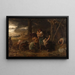 La foudre - Jules Breton — quadro incorniciato alla parete