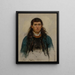 Ritratto di uomo Studio per un Grande Pardon Breton - Jules Breton — quadro incorniciato alla parete