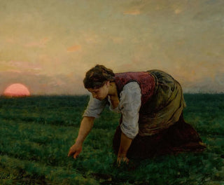 Une sarcleuse - Jules Breton — vista dell’opera
