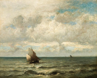 Un paesaggio marino - Jules Dupré — vista dell’opera