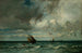 Barques fuyant avant la tempête - Jules Dupré — vista dell’opera