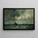 Barques fuyant avant la tempête - Jules Dupré — quadro incorniciato alla parete