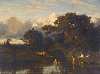 Le Bagnanti - Jules Dupré — vista dell’opera