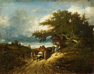 su strada - Jules Dupré — vista dell’opera
