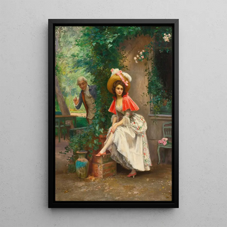 Jules Girardet - A finely turned ankle.webp