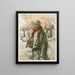 Au pays noir - Jules Gustave Besson — quadro incorniciato alla parete