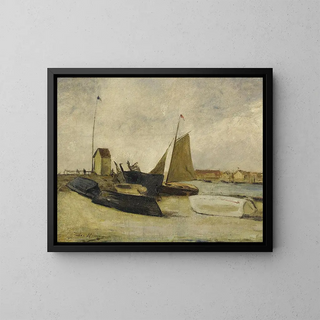 Jules Hreau - Bateaux au Port.webp