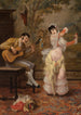 La danseuse espagnole - Jules James Rougeron — vista dell’opera