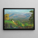 Paesaggio del Grésivaudan - Jules Léon Flandrin — quadro incorniciato alla parete