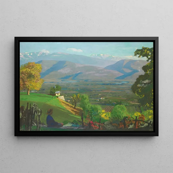Jules Leon Flandrin - Gresivaudan landscape.webp