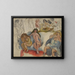 Donne galanti - Jules Pascin — quadro incorniciato alla parete