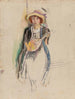 Fille à la mandoline - Jules Pascin — vista dell’opera
