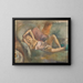 La ragazza addormentata - Jules Pascin — quadro incorniciato alla parete