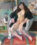 Il Pittore e il suo Modello - Jules Pascin — vista dell’opera