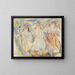 I grandi cappelli - Jules Pascin — quadro incorniciato alla parete