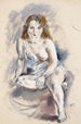 Nu - Jules Pascin — vista dell’opera