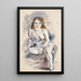 Nu - Jules Pascin — quadro incorniciato alla parete