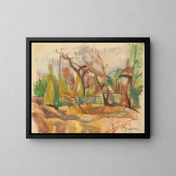 Paesaggio a Cuba - Jules Pascin — quadro incorniciato alla parete