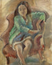 Simone Dalal giovane ragazza in una pastorella - Jules Pascin — vista dell’opera