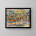 Paesaggio del Sud - Jules Pascin — quadro incorniciato alla parete