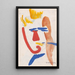 Clown - Jules Schmalzigaug — quadro incorniciato alla parete