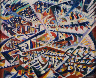 Specchi di luce e interno di una sala da ballo popolare ad Anversa - Jules Schmalzigaug — vista dell’opera