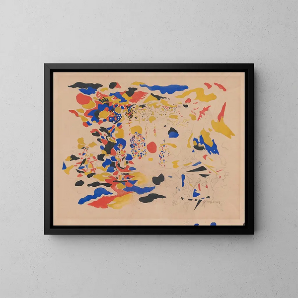 senza titolo - Jules Schmalzigaug — quadro incorniciato alla parete