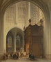 Interno della chiesa di San Pietro di Lovanio - Jules Victor Genisson — vista dell’opera