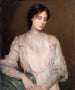 Una dama di compagnia - Julian Alden Weir — vista dell’opera