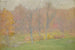 Pioggia d'autunno - Julian Alden Weir — vista dell’opera