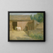 Grange della Nuova Inghilterra - Julian Alden Weir — quadro incorniciato alla parete