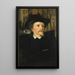 Portrait de Wyatt Eaton - Julian Alden Weir — quadro incorniciato alla parete