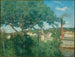 Il villaggio della fabbrica - Julian Alden Weir — vista dell’opera