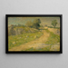 Le chemin - Julian Alden Weir — quadro incorniciato alla parete