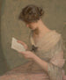 La lettre - Julian Alden Weir — vista dell’opera
