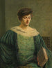 Donna che legge - Julian Alden Weir — vista dell’opera