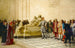Pierre il Grande che visita la tomba del cardinale Richelieu alla Sorbona nel 1717 - Julian Boncza Tomaszewski — vista dell’opera